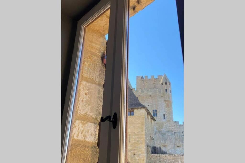 La Croquante Face Au Chateau Beynac-et-Cazenac Exterior photo